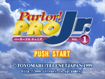 Parlor! Pro Jr. Vol. 1 - CR Dera Maitta J-3 (JP) screen shot title